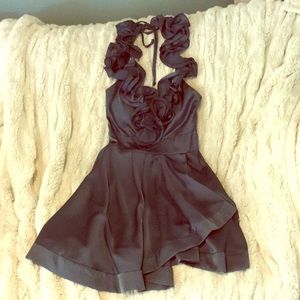Ruffle topped dress.
